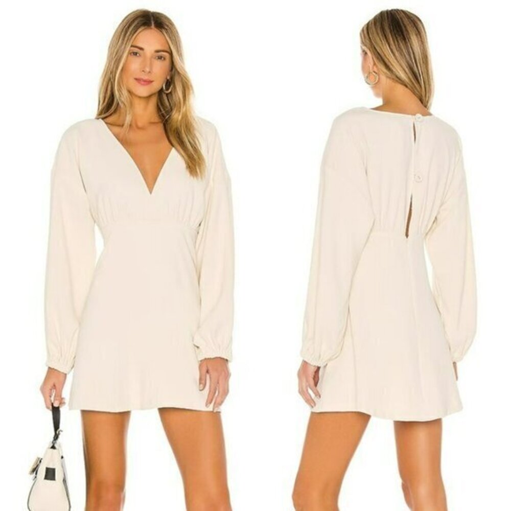L'Academie The Carola Mini Dress - Ivory